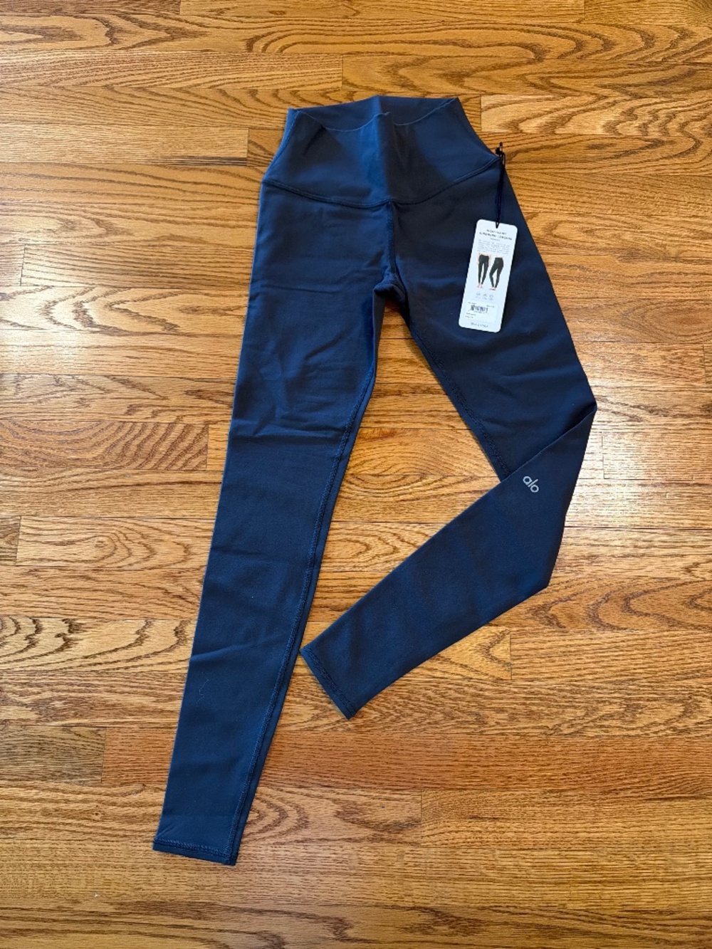 Alo Yoga High Waist Airbrush Leggings Anthracite XS NWT
